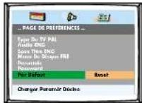 Finlux CT2112TN DVD - REGLAGES DVD - 3