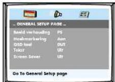 Finlux CT2112TN DVD - INSTELLINGEN DVD - 1