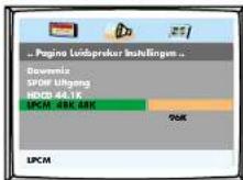 Finlux CT2112TN DVD - PAGINA AUDIO INSTELLINGEN: - 4