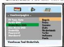 Finlux CT1412T DVD - VOORKEUZE PAGINA - 3