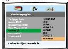 Finlux CT1412T DVD - VOORKEUZE PAGINA - 5