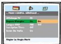 Finlux CT1412T DVD - MENURÉGLAGES - 3