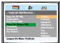 Finlux CT1412T DVD - REGLAGES DVD - 4