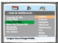 Finlux CT1412T DVD - REGLAGES DVD - 3