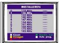 Finlux CT1412T DVD - INSTALLATION MENU - 1