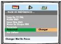 Finlux CT1412T DVD - REGLAGES DVD - 1