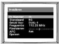 Finlux CTW2827TN DVD - TV-FUNCTIONS (MENU'S) - 1