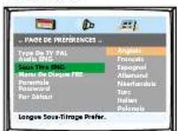 Finlux CTW2827TN DVD - REGLAGES DVD - 3