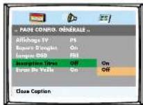 Finlux CTW2827TN DVD - MENURÉGLAGES - 5