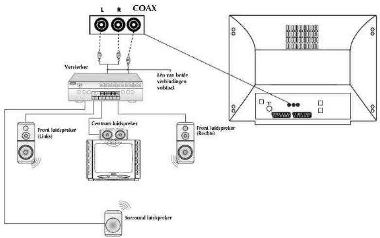 Finlux CTW2827TN DVD - DVD AUDIO-UITGANGEN - 1