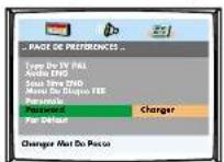 Finlux CTW2827TN DVD - REGLAGES DVD - 1