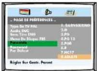 Finlux CTW2827TN DVD - REGLAGES DVD - 5