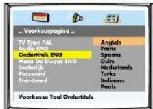 Finlux CT1414TDVX - VOORKEUZE PAGINA - 3