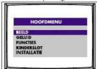 Finlux CT1414TDVX - TV FUNCTIONS (MENU'S) - 1