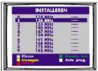 Finlux CT 1413 T DVD - INSTALLATION MENU - 1