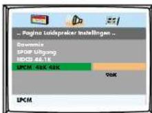 Finlux CT 1413 T DVD - PAGINA AUDIO INSTELLINGEN: - 4