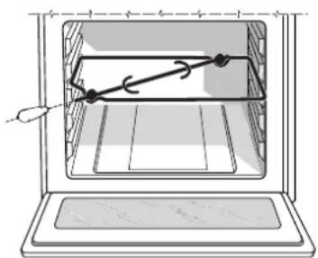 INDESIT K6C51R - Uruchamianie rożna. - 1