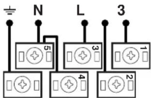 INDESIT K6C51R - Apertura morsettiera: - 5