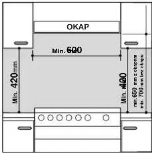 INDESIT K6C51R - Instalacja kuchni - 1
