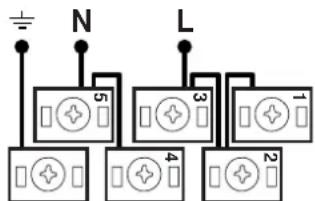 INDESIT K6C51R - Apertura morsettiera: - 2