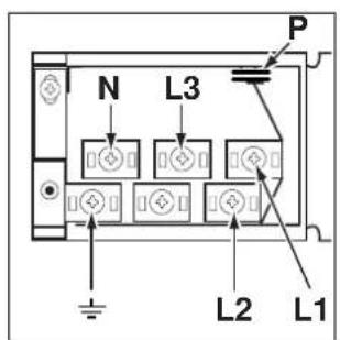 INDESIT K6C51R - Montage du cordon d'alimentation - 3
