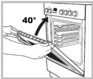 INDESIT I5V62A(W)EU - Démontage et remontage de la porte du four : - 3