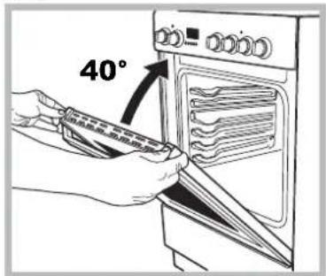 INDESIT I5V62A(W)EU - Aus- und Einbau der Ofentür: - 3