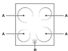 INDESIT I5V62A(W)EU - Kochzonen - 1