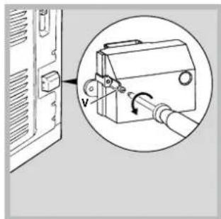INDESIT I5V62A(W)EU - Anschluss des Stromkabels - 2