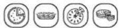 SEB New Delice XL Tactile - Voor menu's die op grootte worden ingesteld: - 1