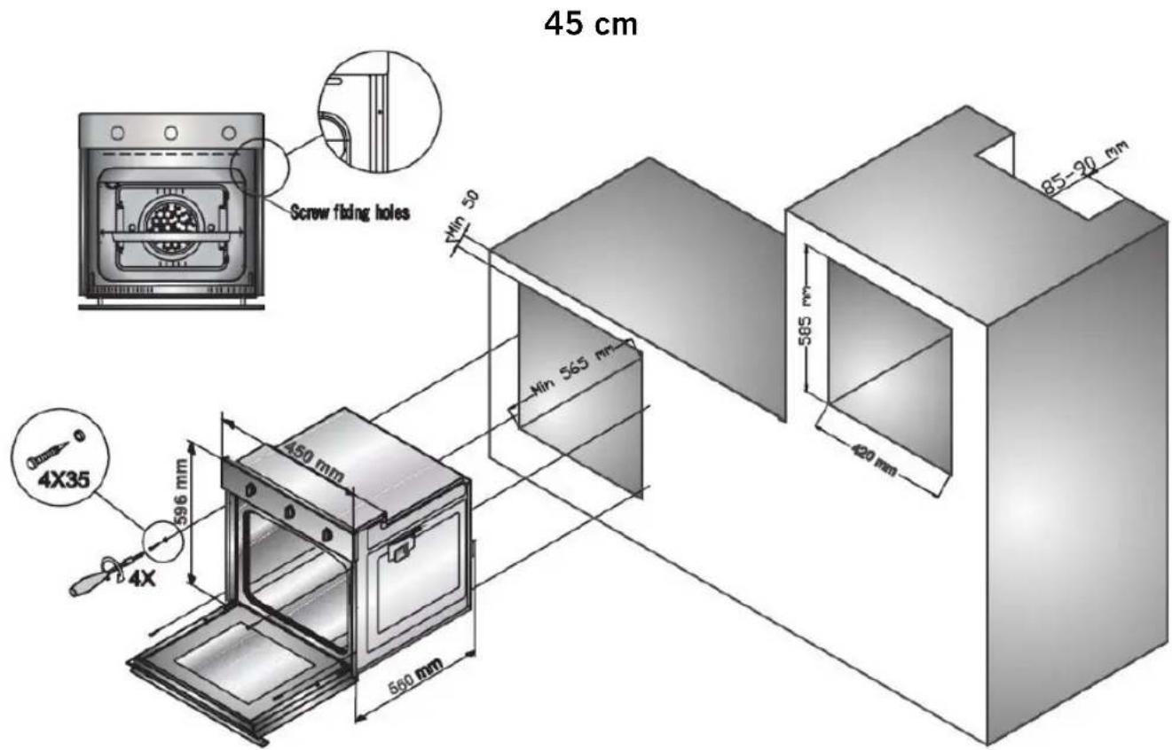 Orima ORD 651 - Important notices for the installation; - 1