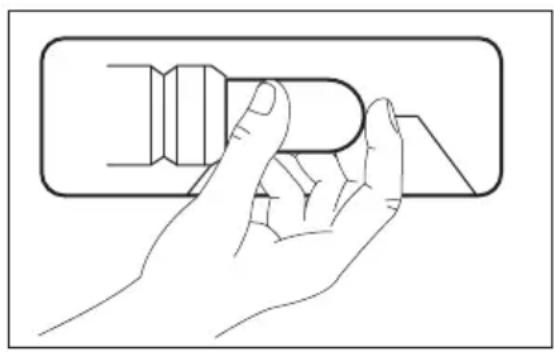AEG AHB92631LW - Austauschen der Lampe - 3