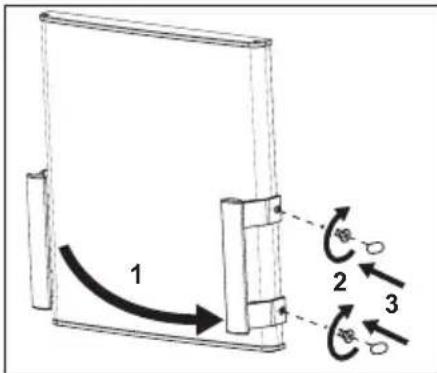 ZANUSSI ZFX 31400 WA - Réversibilité de la porte - 3