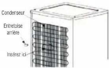 ZANUSSI ZFU 219 WO - Entreloise arriere - 2