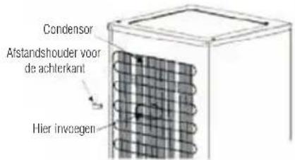 ZANUSSI ZFU 219 WO - Afstandsholder voor deijkenkant - 2