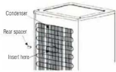 ZANUSSI ZFU 219 WO - Rear spacer - 2
