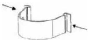 ZANUSSI ZFU 219 WO - Rear spacer - 1