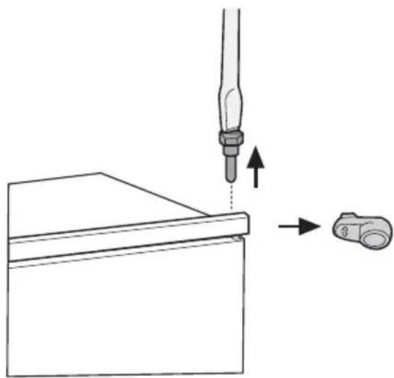 Pelgrim PVS3102N - Omkeerbaarheid van de deur - 1