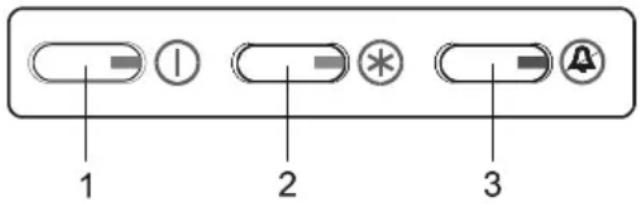 Pelgrim OVG214 - Control panel - 1
