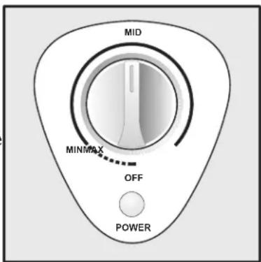 FRIGIDAIRE FFFC09M1RW - Commande de température - 1