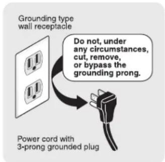 FRIGIDAIRE FFFC09M1RW - WARNING - 1