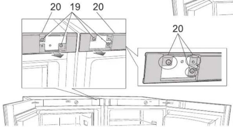BRANDT BFU5456GB - Connecting the appliances - 5