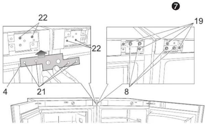 BRANDT BFU5456SW - Conexión de los aparatos - 6
