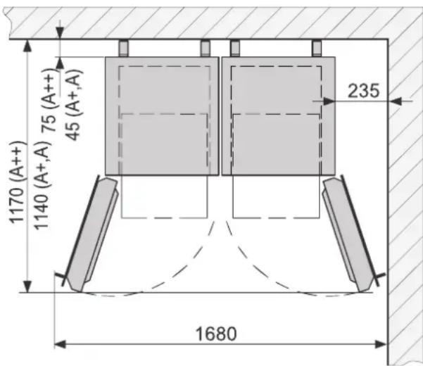 BRANDT BFU5456SW - POSICIONAMIENTO - 2