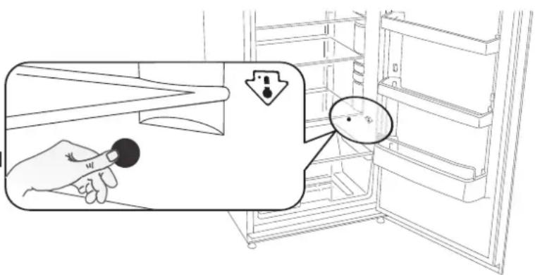 BRANDT BFU5456SW - De koudste zone - 2
