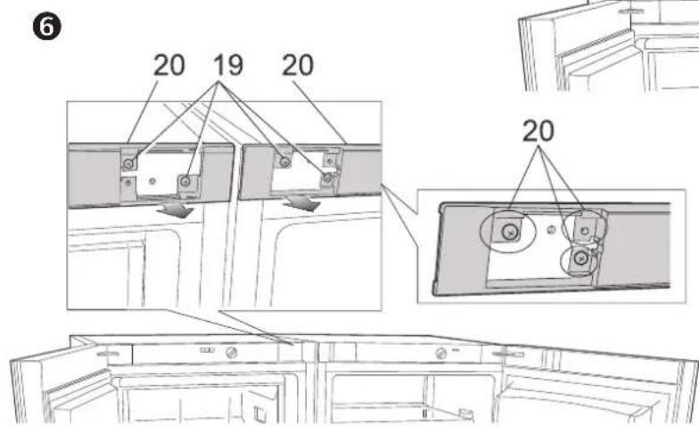 BRANDT BFU5456SW - Conexión de los aparatos - 5