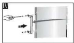 HISENSE GSNF 235 A++ WE - Het omkeren van de deur - 12