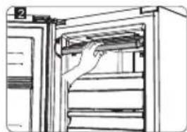 HISENSE GSNF 235 A++ WE - Klepdeksel - 2