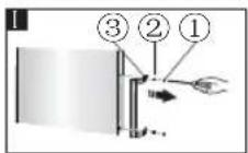 HISENSE GSNF 235 A++ WE - Het omkeren van de deur - 9