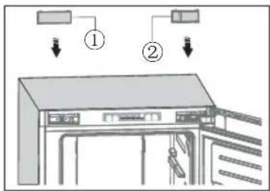 HISENSE GSNF 235 A++ WE - Het omkeren van de deur - 22